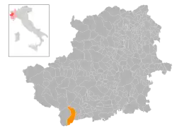 Localisation de Villar Pellice