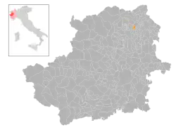 Localisation de Vistrorio