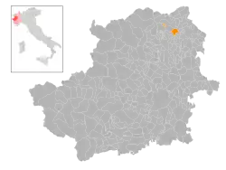 Localisation de Val di Chy