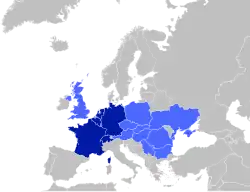 Carte de l'organisation