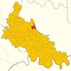 Localisation de Abbadia Cerreto