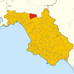 Localisation de Acerno