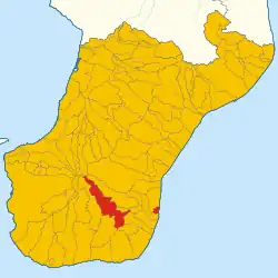 Localisation de Africo