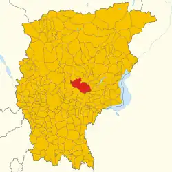 Localisation de Albino