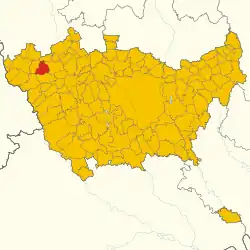 Localisation de Arconate