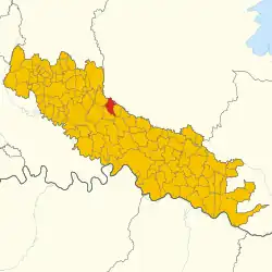 Localisation de Azzanello