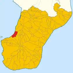 Localisation de Bagnara Calabra