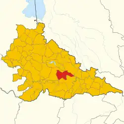 Localisation de Bagnolo San Vito