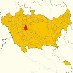 Localisation de Bareggio