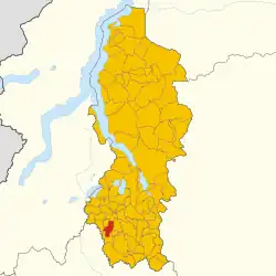 Localisation de Barzanò