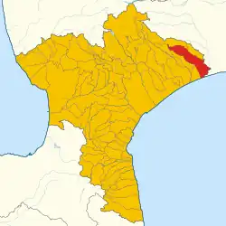 Localisation de Belcastro