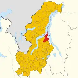 Localisation de Bellagio