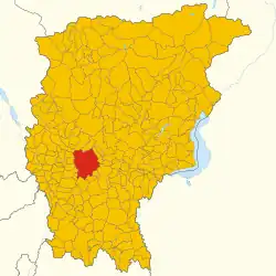 Localisation de Bergame