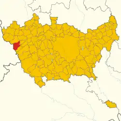 Localisation de Bernate Ticino