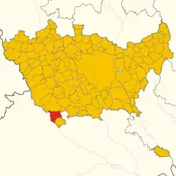 Localisation de Besate