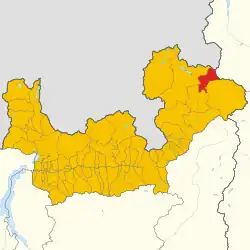 Localisation de Bormio