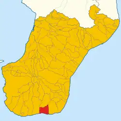 Localisation de Bova Marina