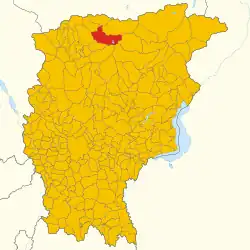 Localisation de Branzi