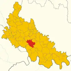 Localisation de Brembio