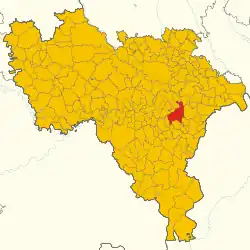 Localisation de Broni