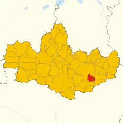 Localisation de Burago di Molgora