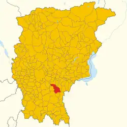 Localisation de Calcinate