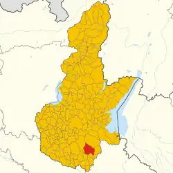 Localisation de Calvisano