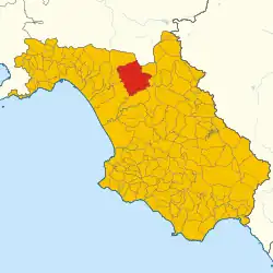 Localisation de Campagna