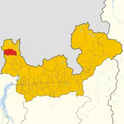 Localisation de Campodolcino