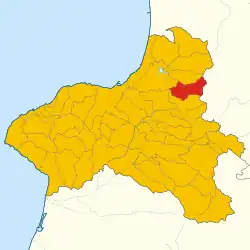 Localisation de Capistrano