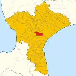 Localisation de Caraffa di Catanzaro