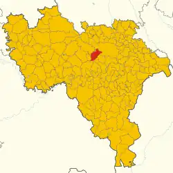 Localisation de Carbonara al Ticino