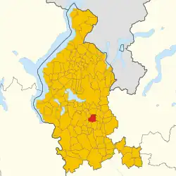 Localisation de Caronno Varesino