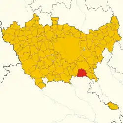 Localisation de Carpiano