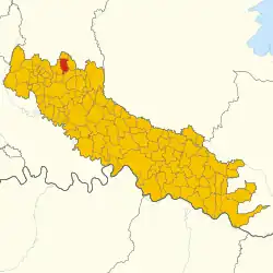 Localisation de Casale Cremasco-Vidolasco