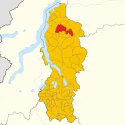 Localisation de Casargo