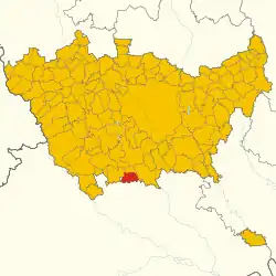 Localisation de Casarile