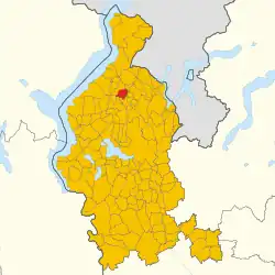 Localisation de Cassano Valcuvia