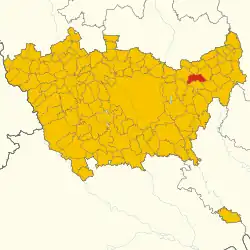 Localisation de Cassina de' Pecchi