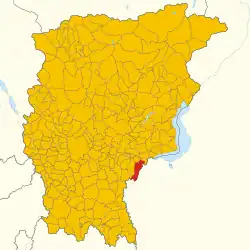 Localisation de Castelli Calepio