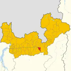 Localisation de Castello dell'Acqua