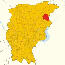 Localisation de Castione della Presolana