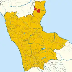 Localisation de Castroregio