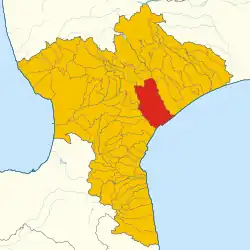 Localisation de Catanzaro