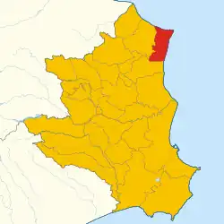 Localisation de Cirò Marina