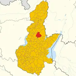 Localisation de Collio