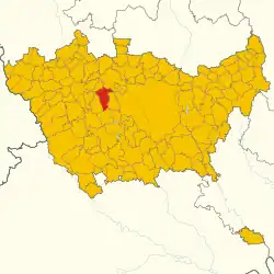 Localisation de Cornaredo