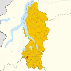 Localisation de Cremella