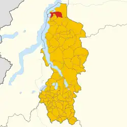 Localisation de Dorio