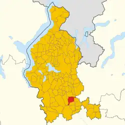 Localisation de Fagnano Olona